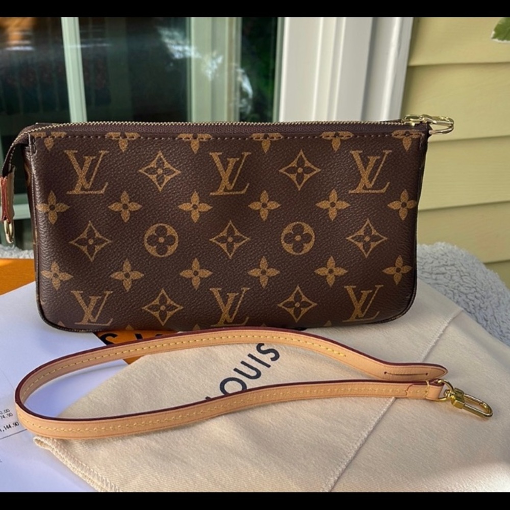 Authentic Louis Vuitton Pochette or Pouchette Accessories Bag